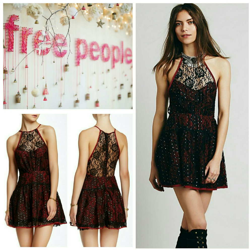 Free People Fit & Flare Party Dress